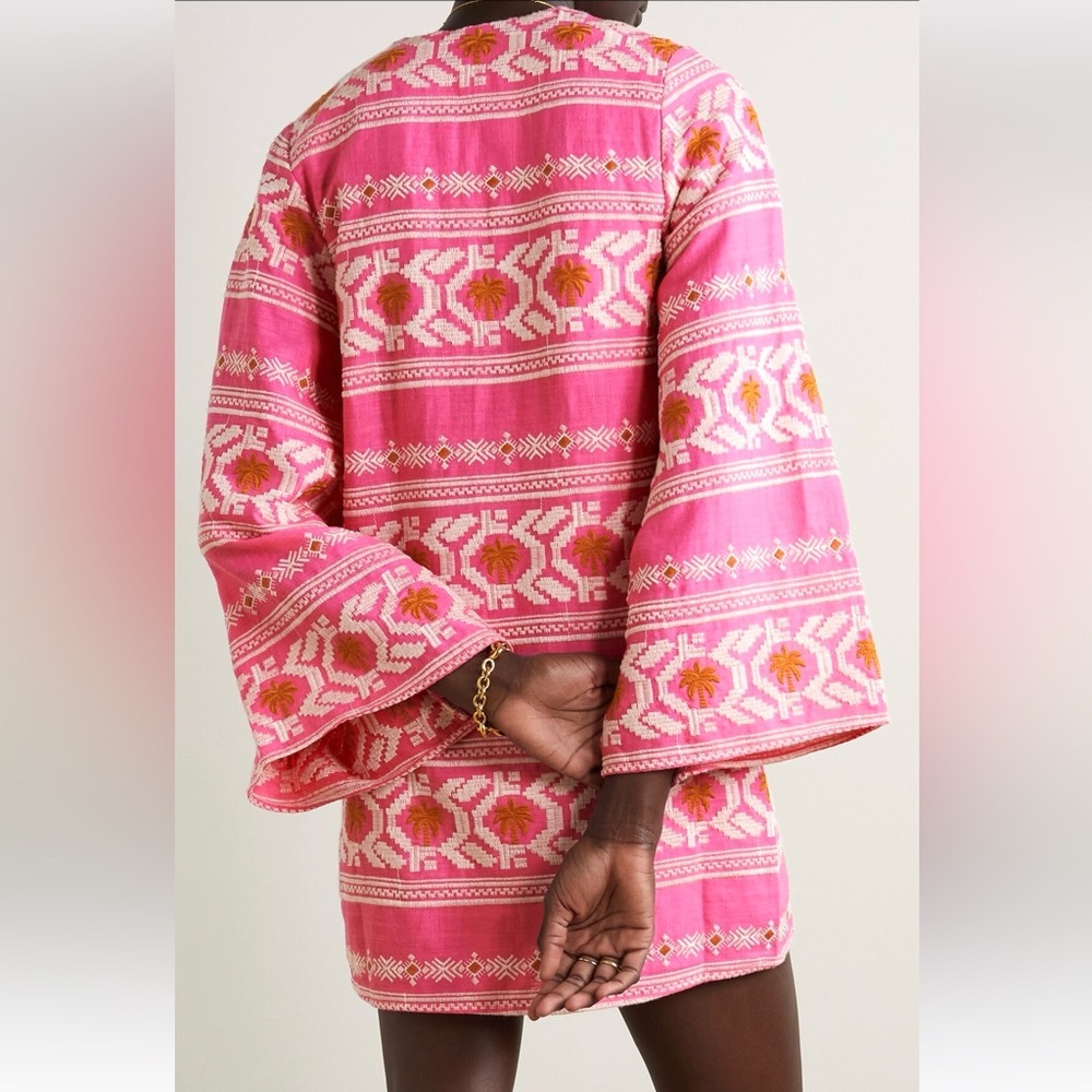 🌺🎉HP🎉🌺 NWOT Johanna Ortiz Apurimac Embroidered Mini Dress - Picture 7 of 16